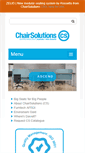 Mobile Screenshot of chairsolutions.com